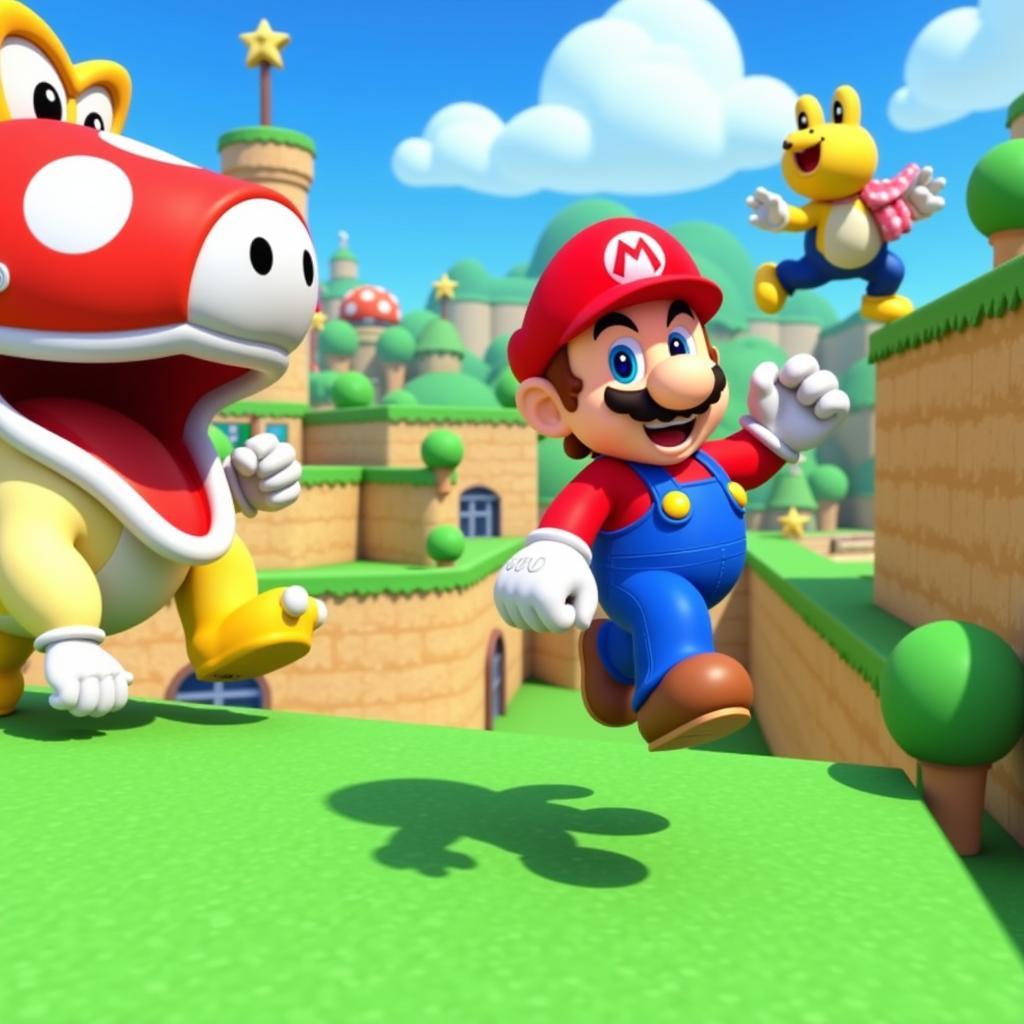 Mario 3D Land Gameplay