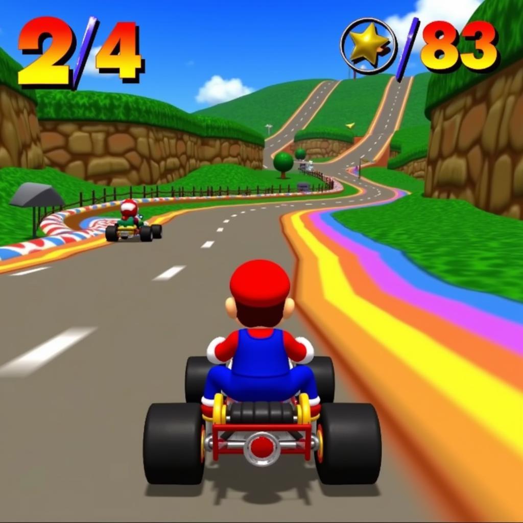 Mario Kart 64 ROM Download Screenshot