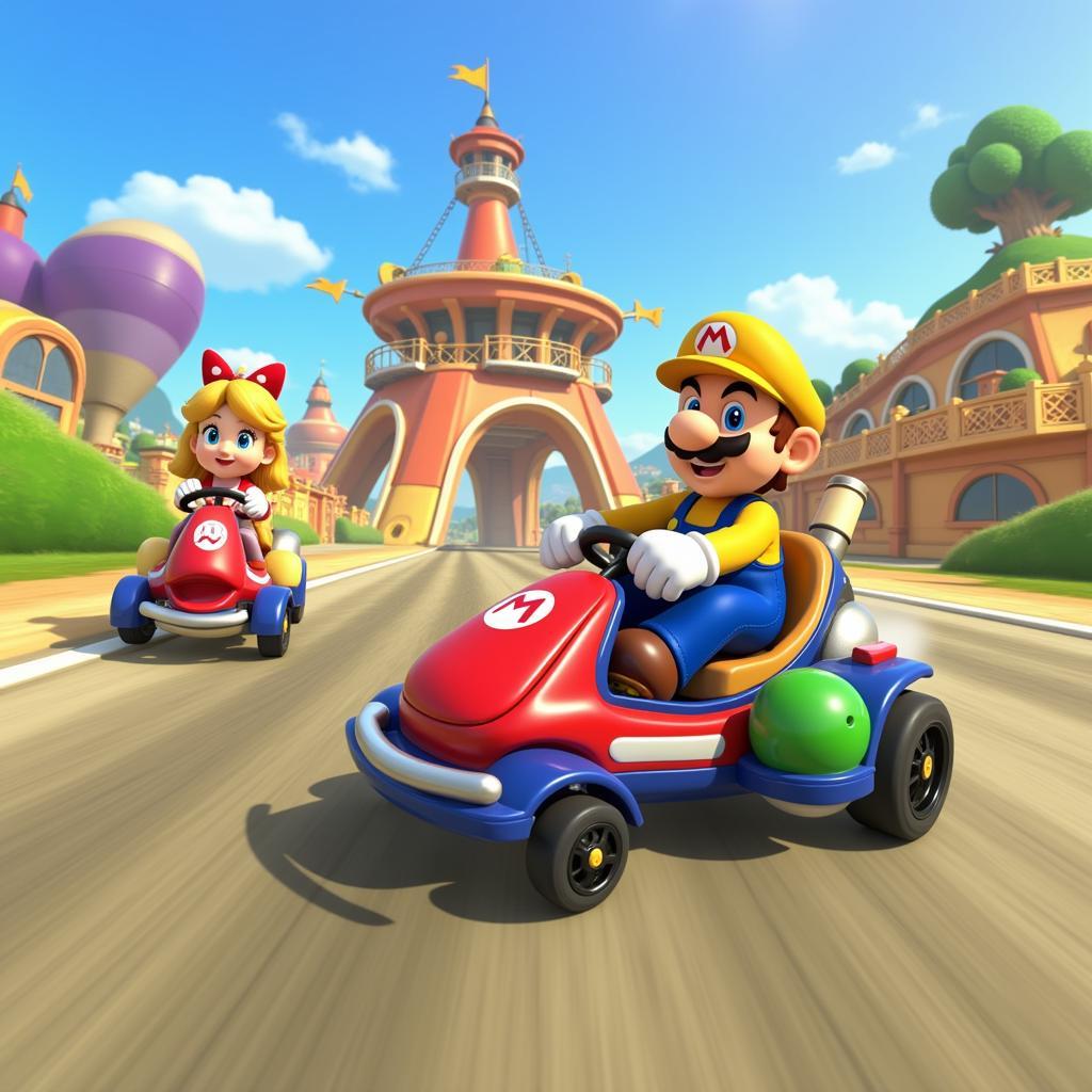 Mario Kart Double Dash Gameplay