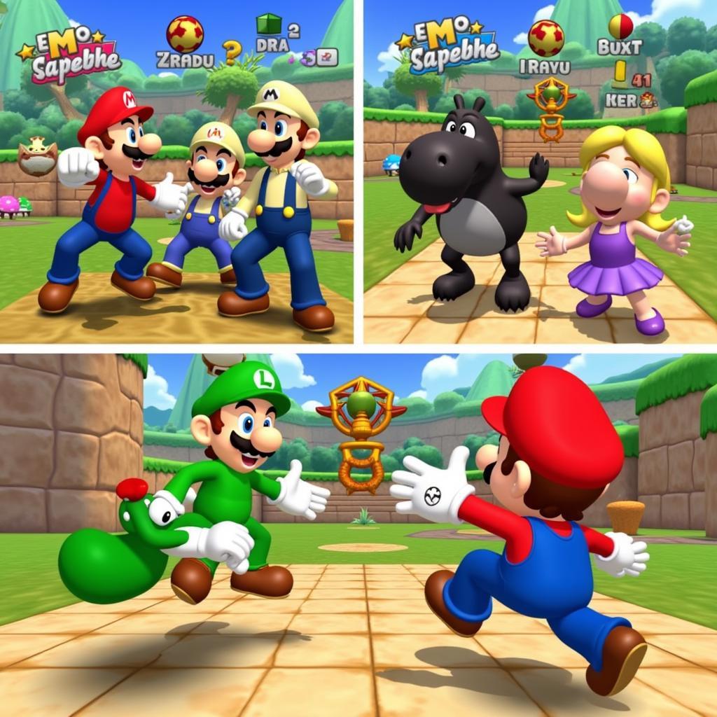 Mario Party DS Gameplay Screenshot