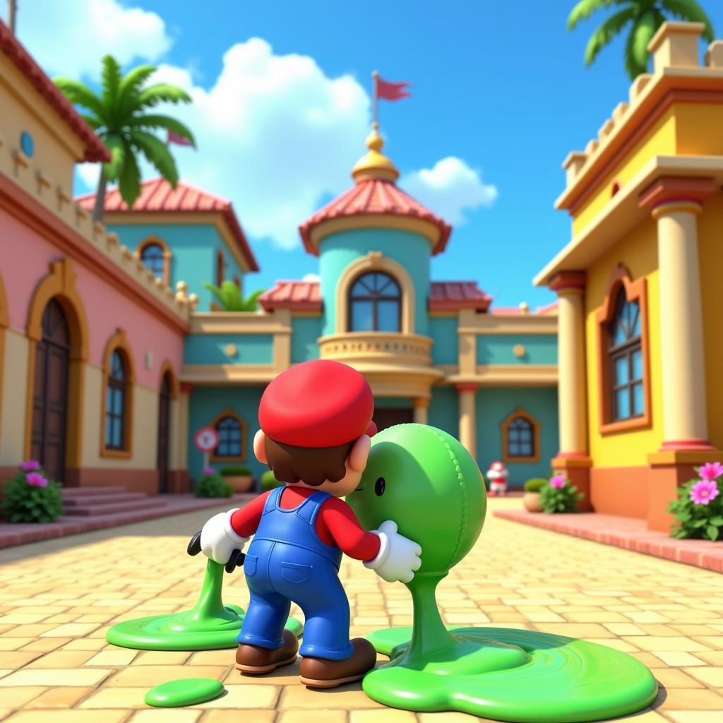 Super Mario Sunshine Gameplay