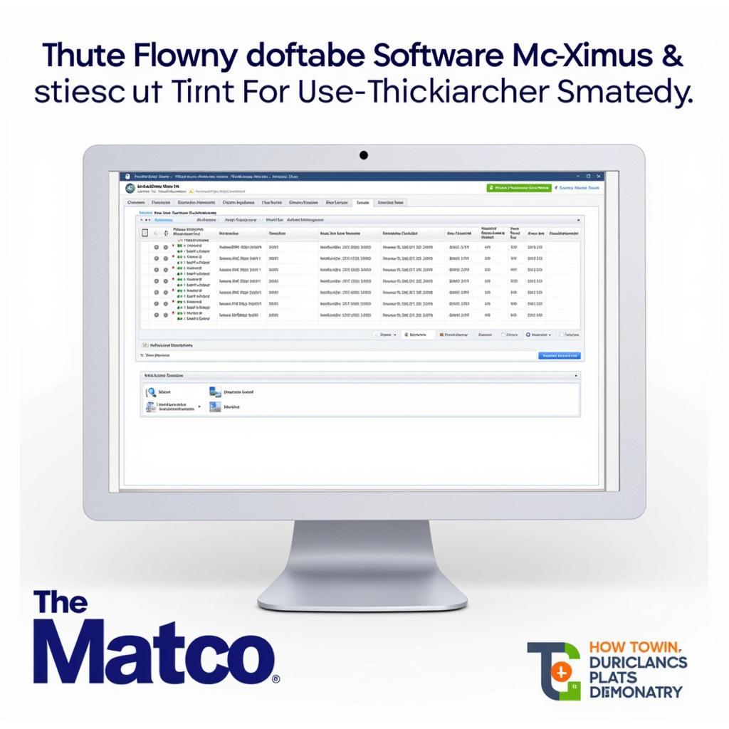 Matco Maximus 2.0 software interface