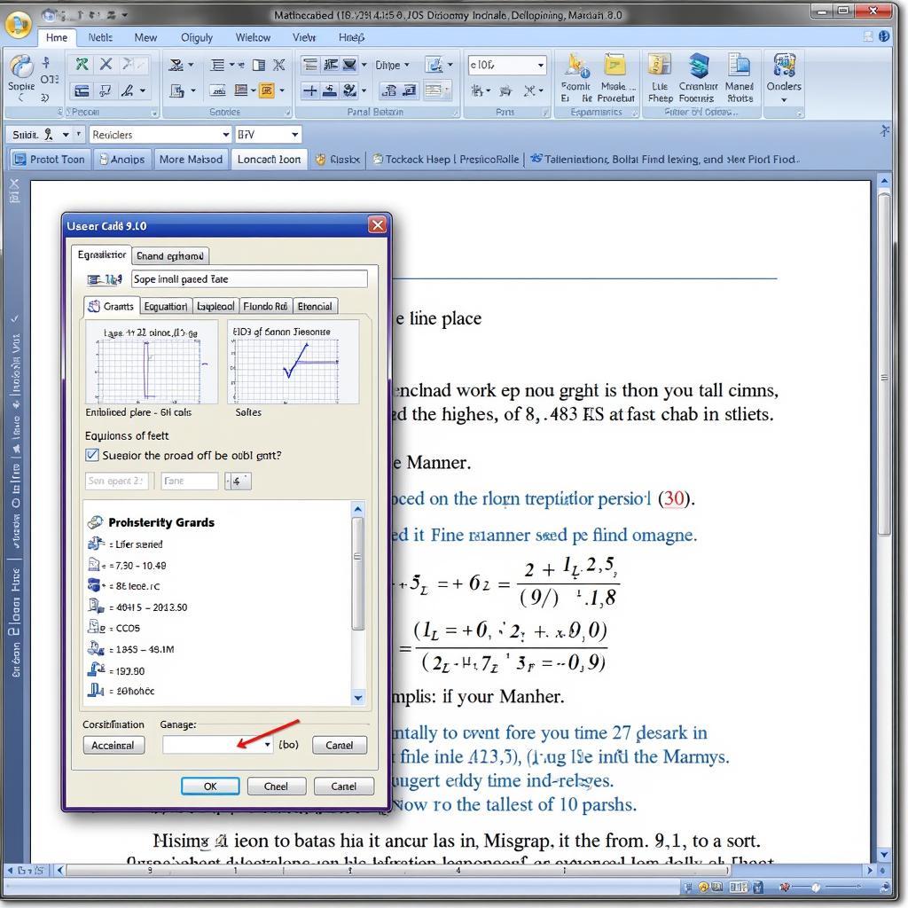 Mathcad 9.0 Interface