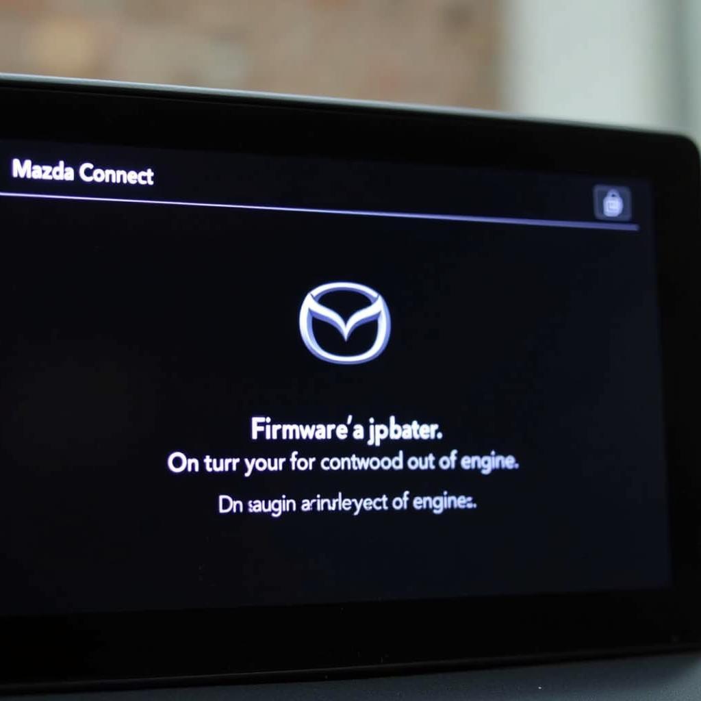 Mazda Connect System Updating