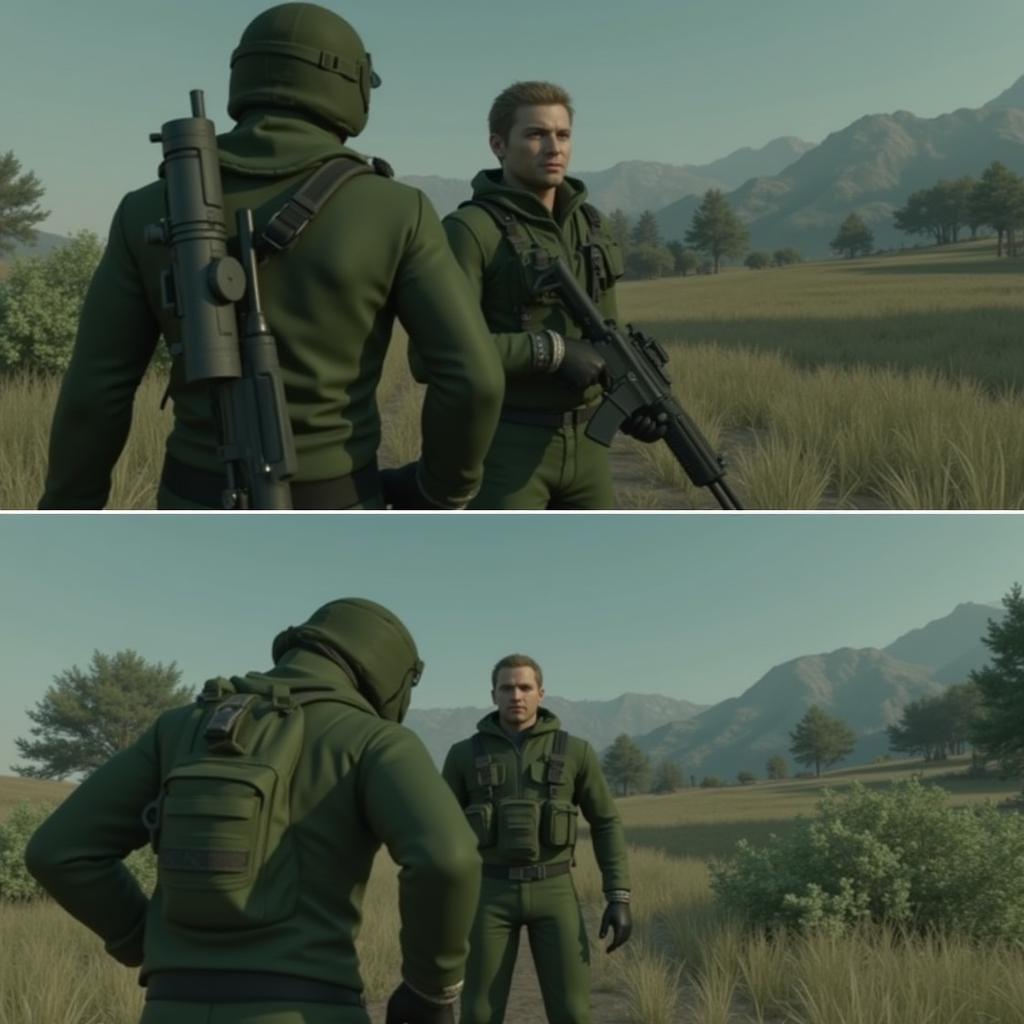 Metal Gear Solid 4 gameplay screenshot