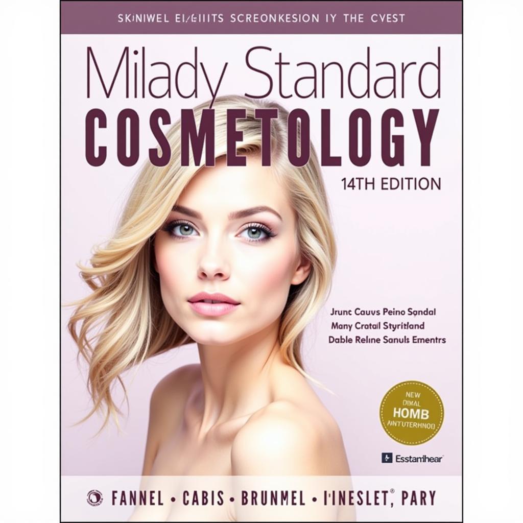 Milady Standard Cosmetology 14th Edition Textbook Cover