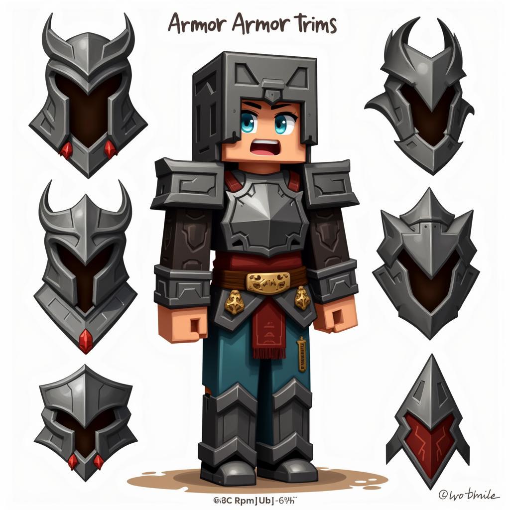 Armor Trims in Minecraft 1.20.60