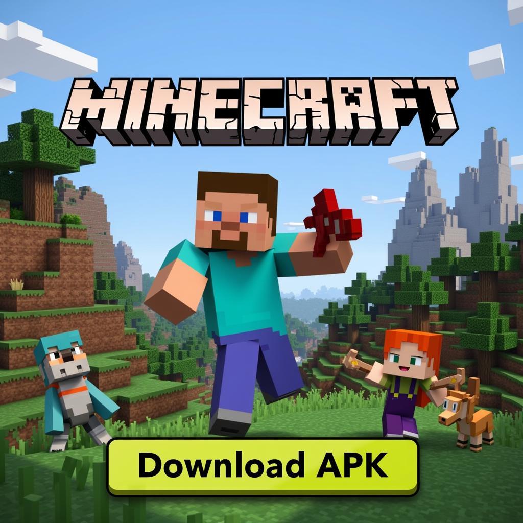 Minecraft APK Download 2024 Banner