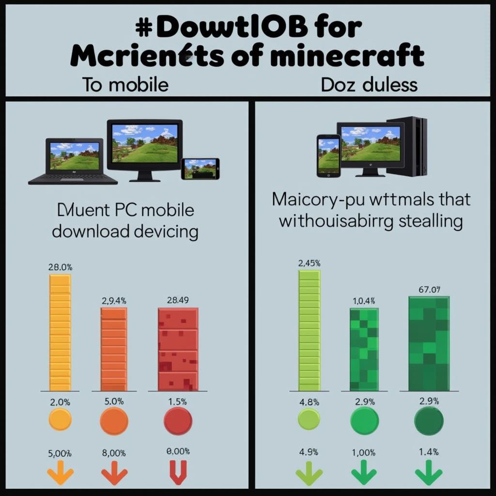 Minecraft Download Size Comparison Across Devices