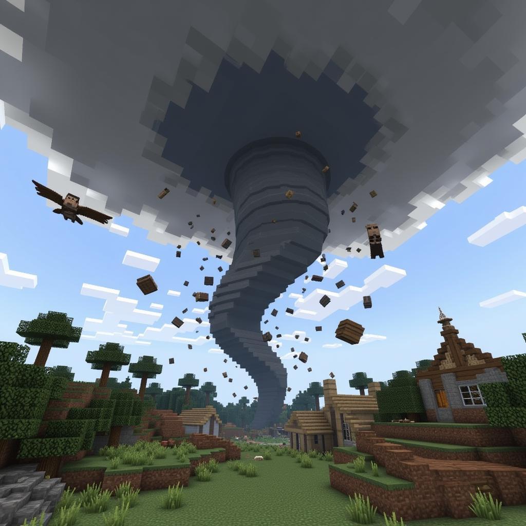 Minecraft Tornado Mod