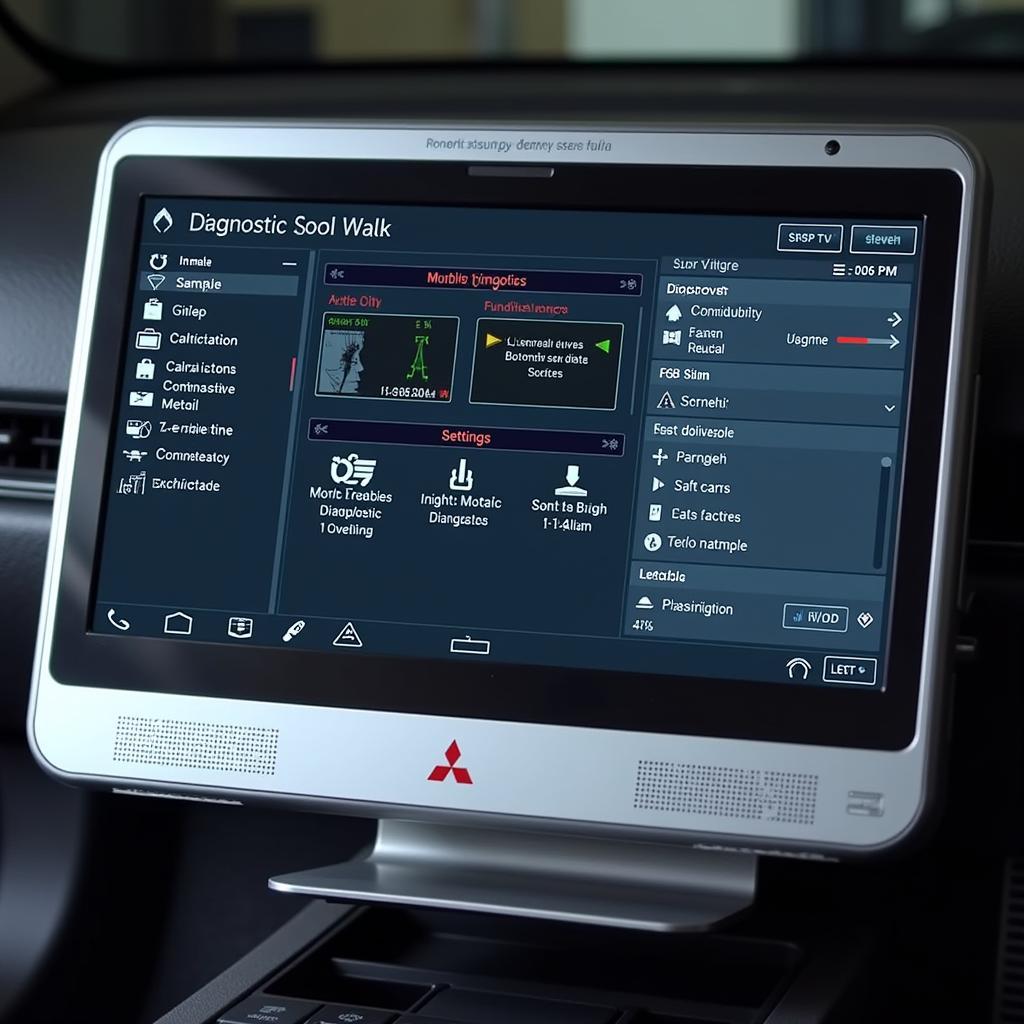 Mitsubishi Maintenance Tool Software Interface