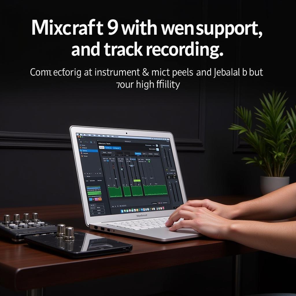 Mixcraft 9 Recording Session