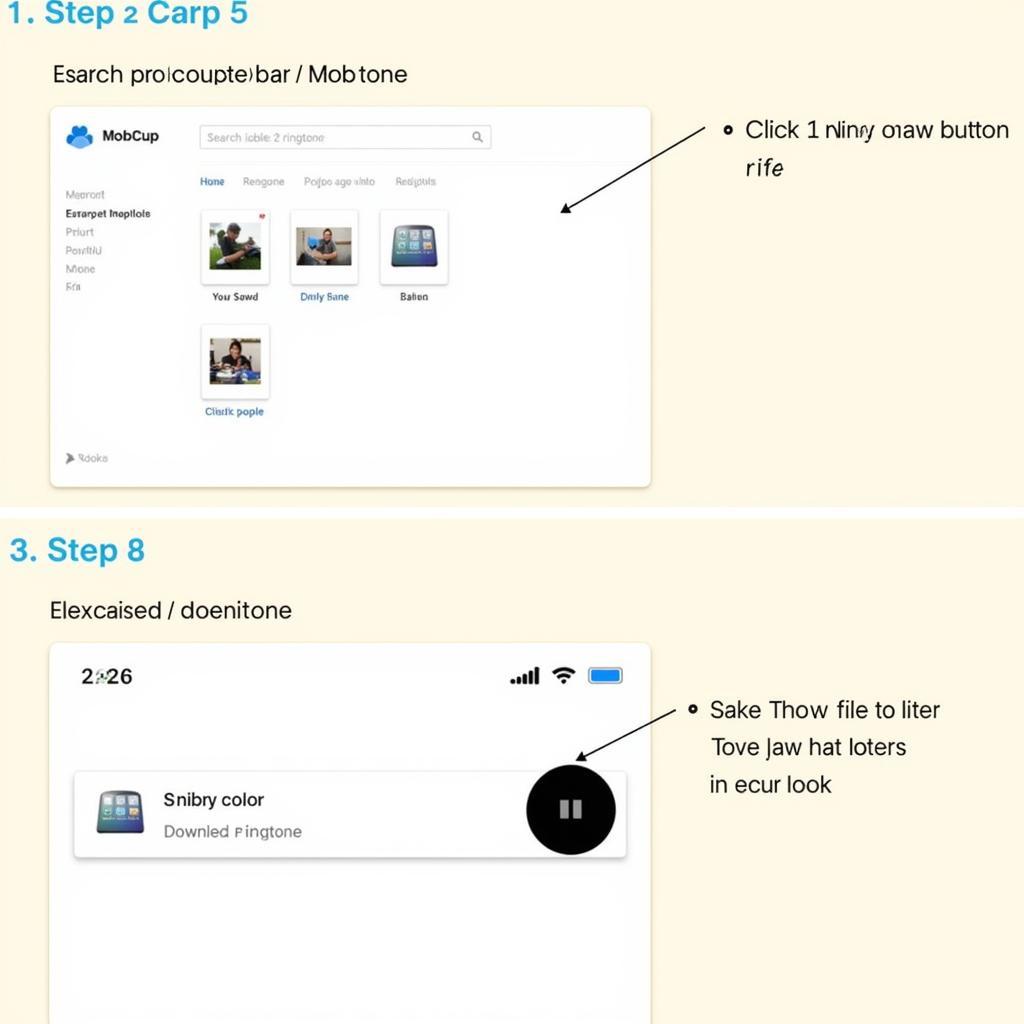 MobCup Ringtone Download Process