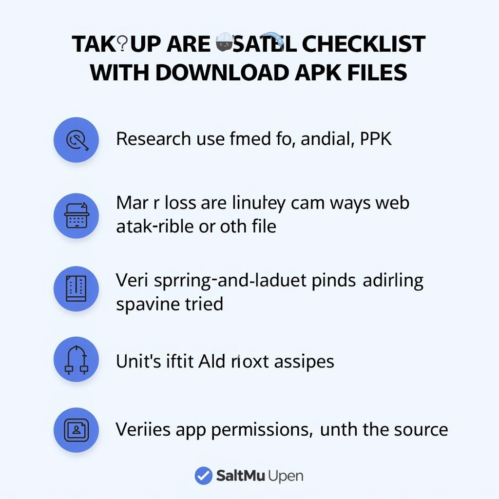 essential mobile security checklist for apk downloads