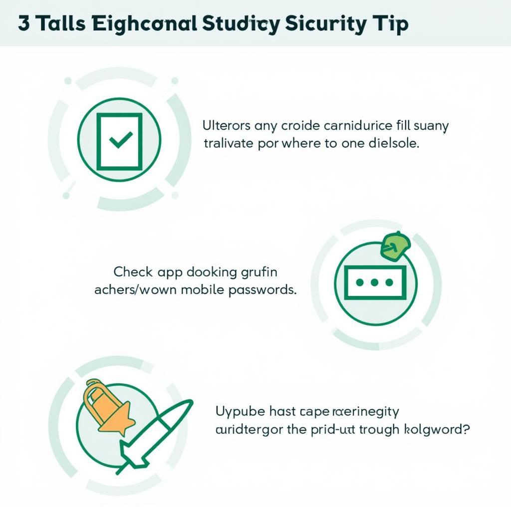 Mobile Security Tips Visual Guide