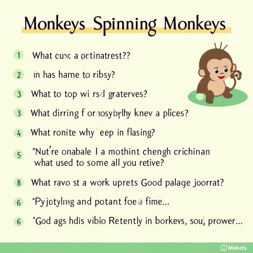 Frequently Asked Questions about Monkeys Spinning Monkeys