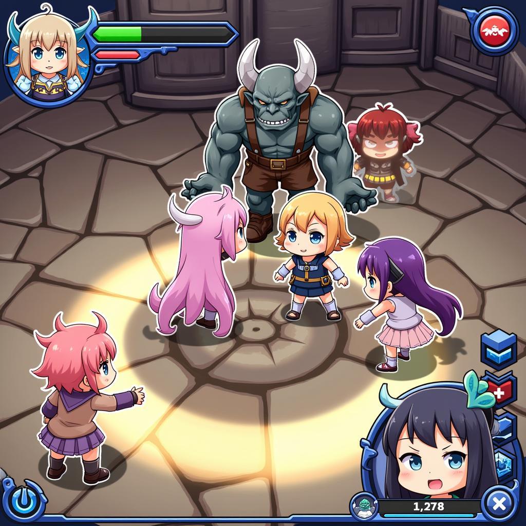 Monster Girl Conquest Records Gameplay Screenshot