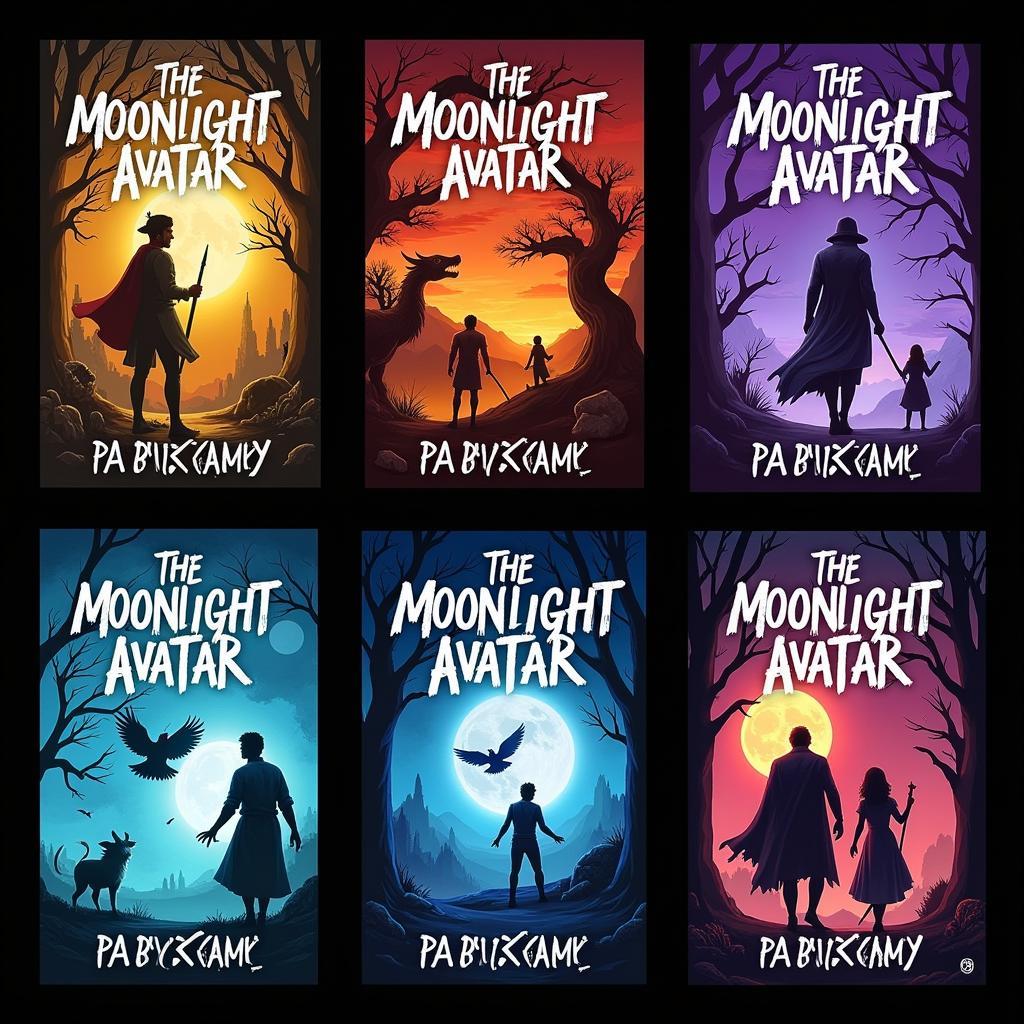 Book covers of The Moonlight Avatar Series