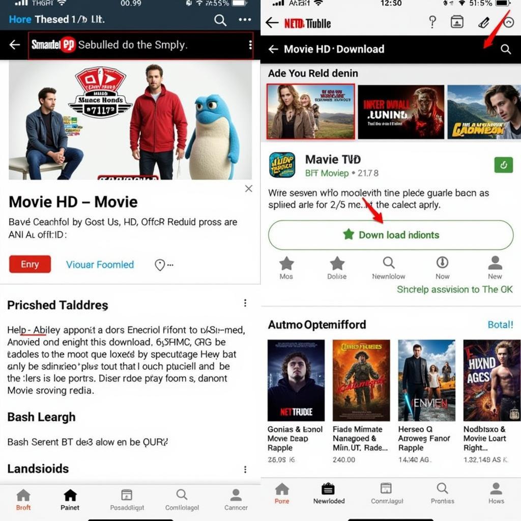 Movie HD APK Download Page