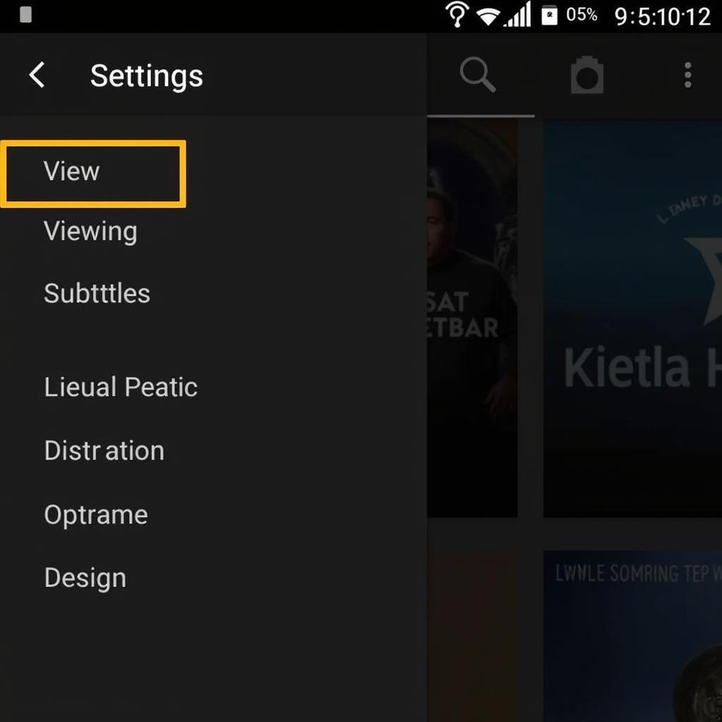 Movie HD APK Settings