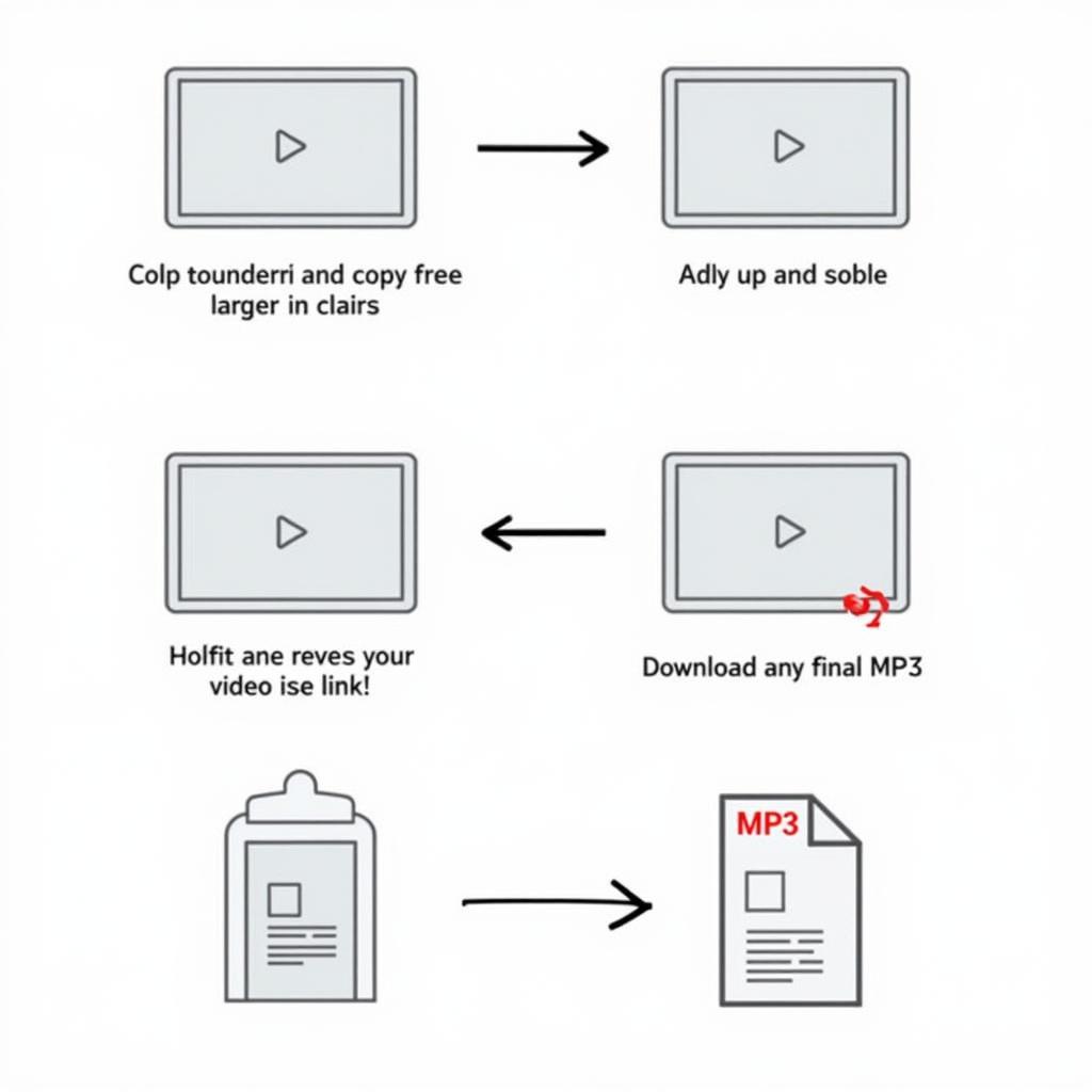 MP3 Download Process Using a YouTube Converter