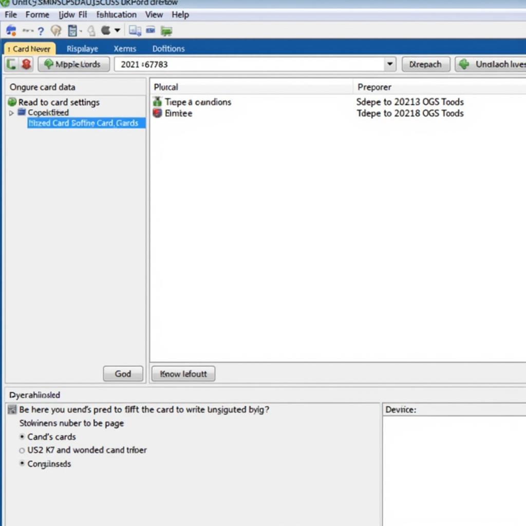 MSR605X Software Interface