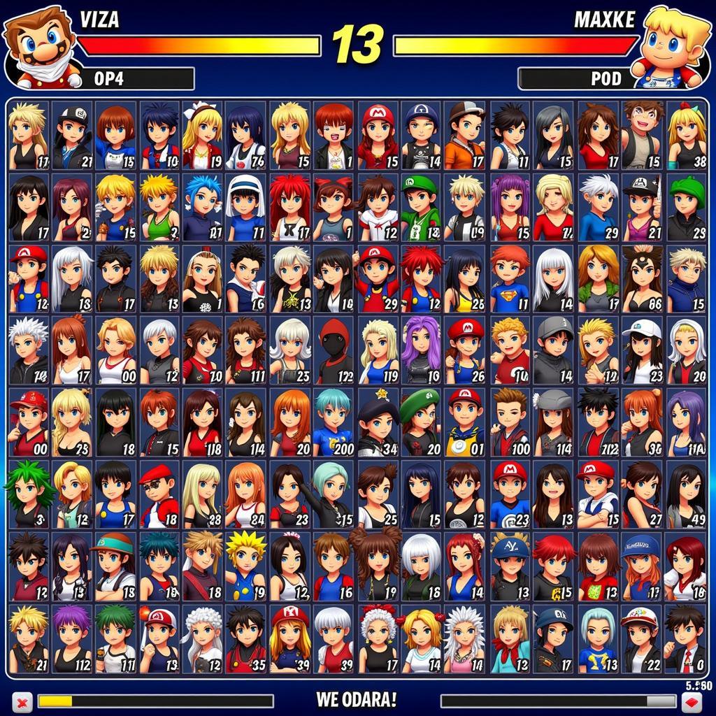 Mugen Character Select Screen