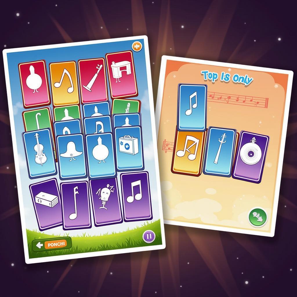 Music Card Game App Screenshot