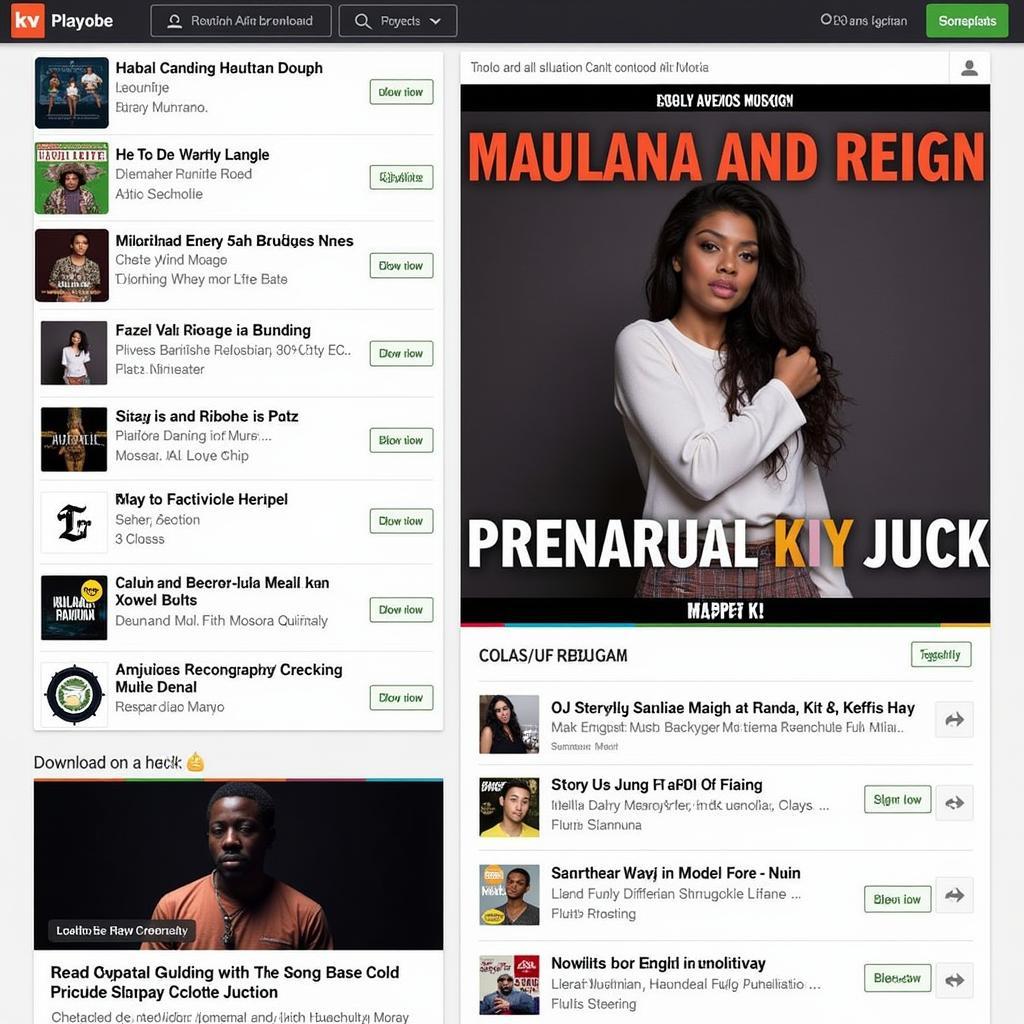 Music Download Platforms for Maulana and Reign