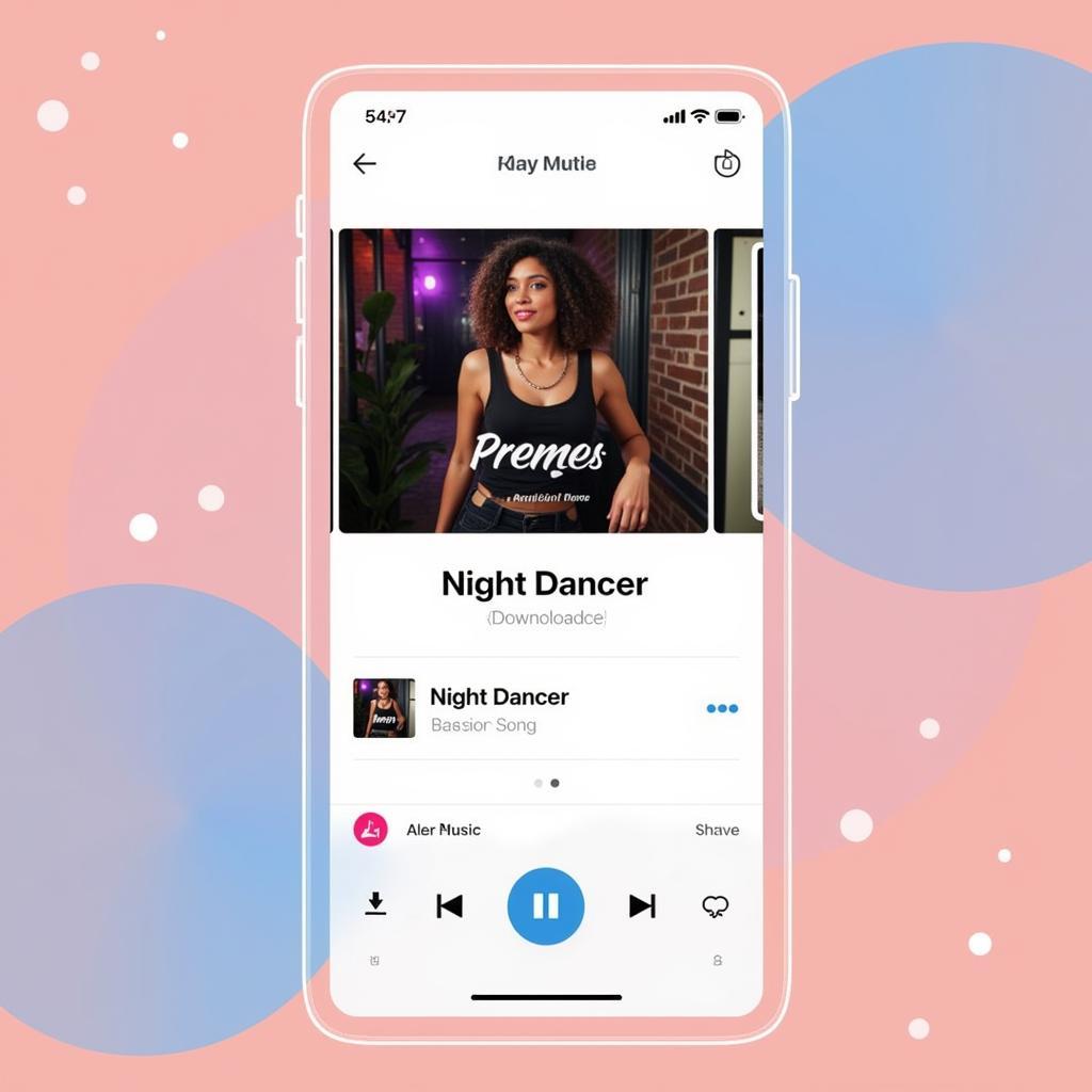 Music Streaming App Interface