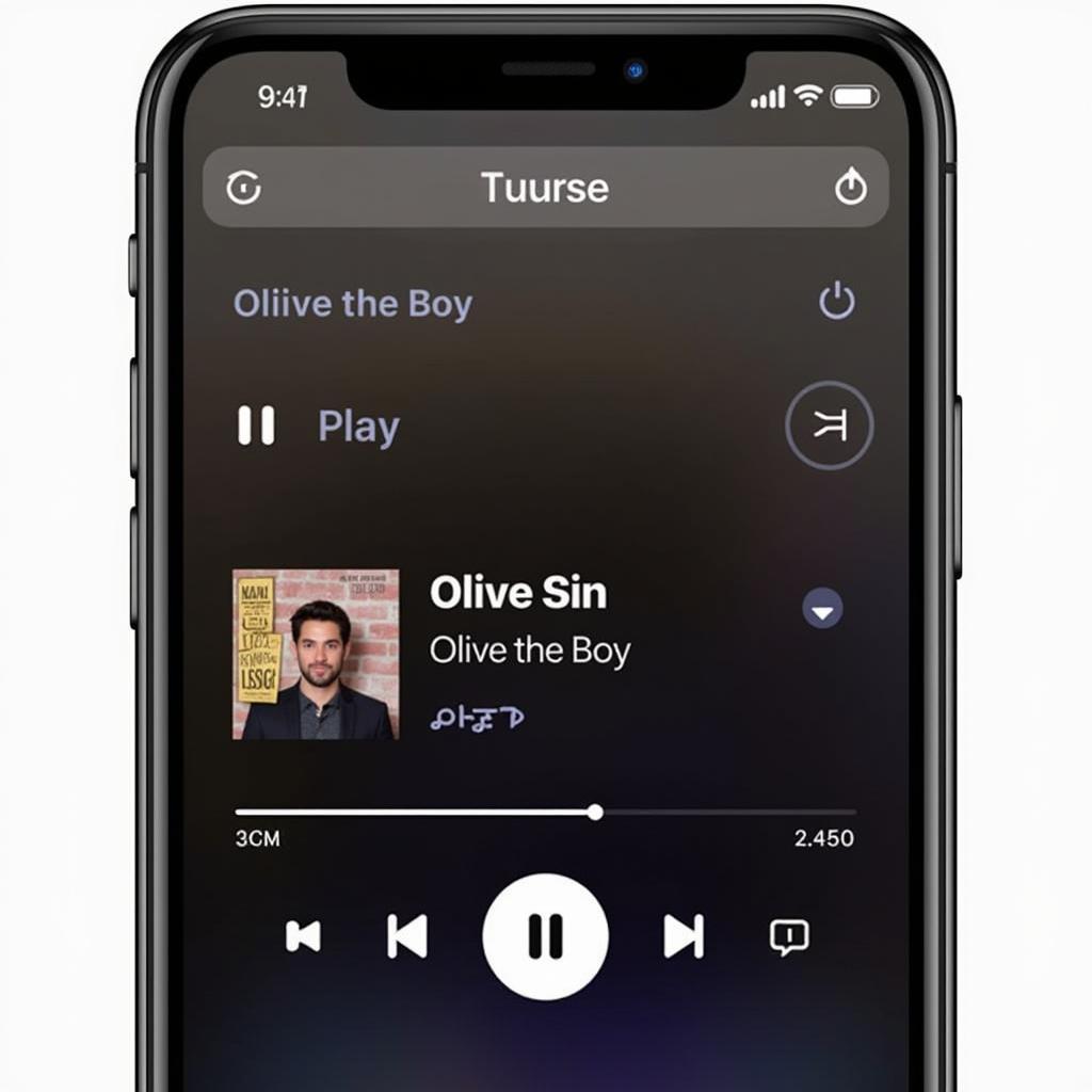 Music Streaming App Interface