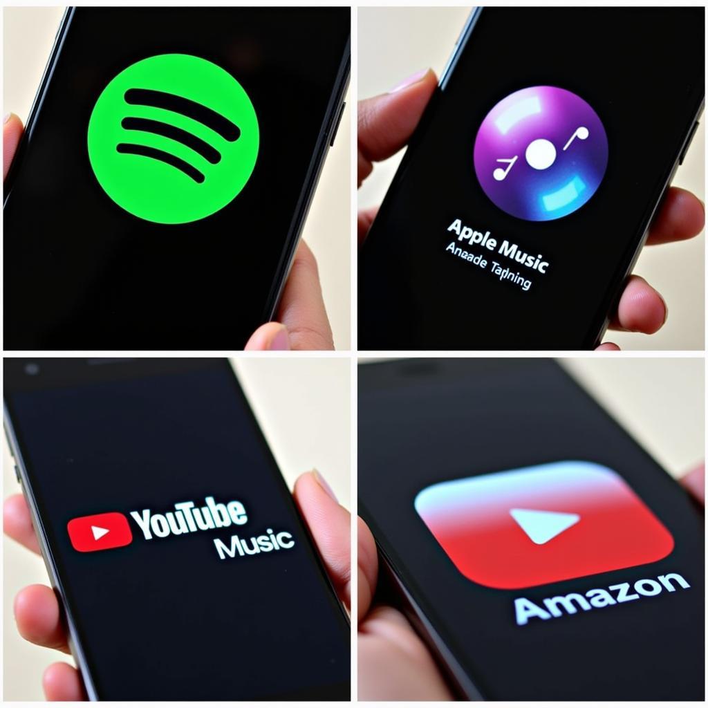 Popular Music Streaming Apps