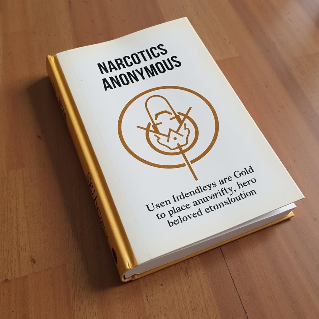 Narcotics Anonymous book cover