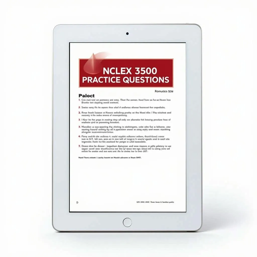 NCLEX 3500 Practice Questions PDF Download