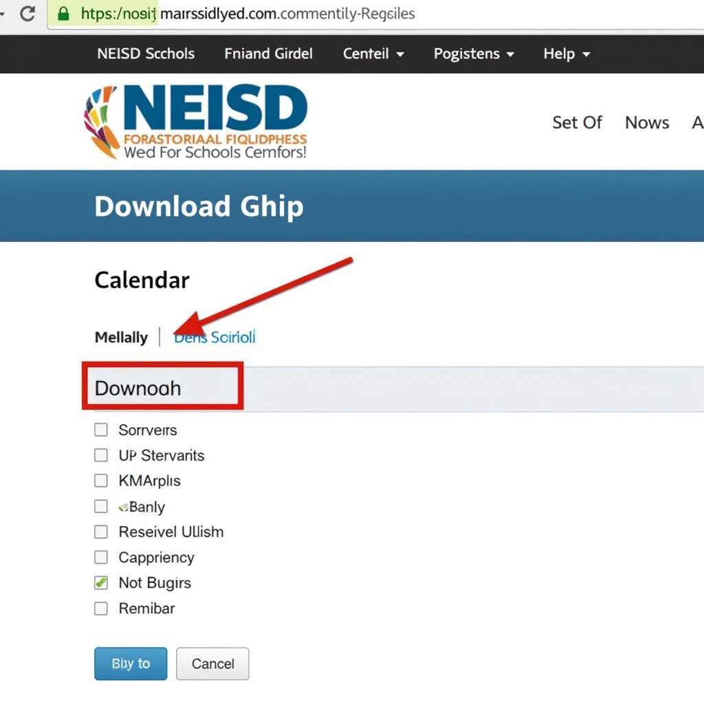 NEISD Calendar 2024-2025 Download