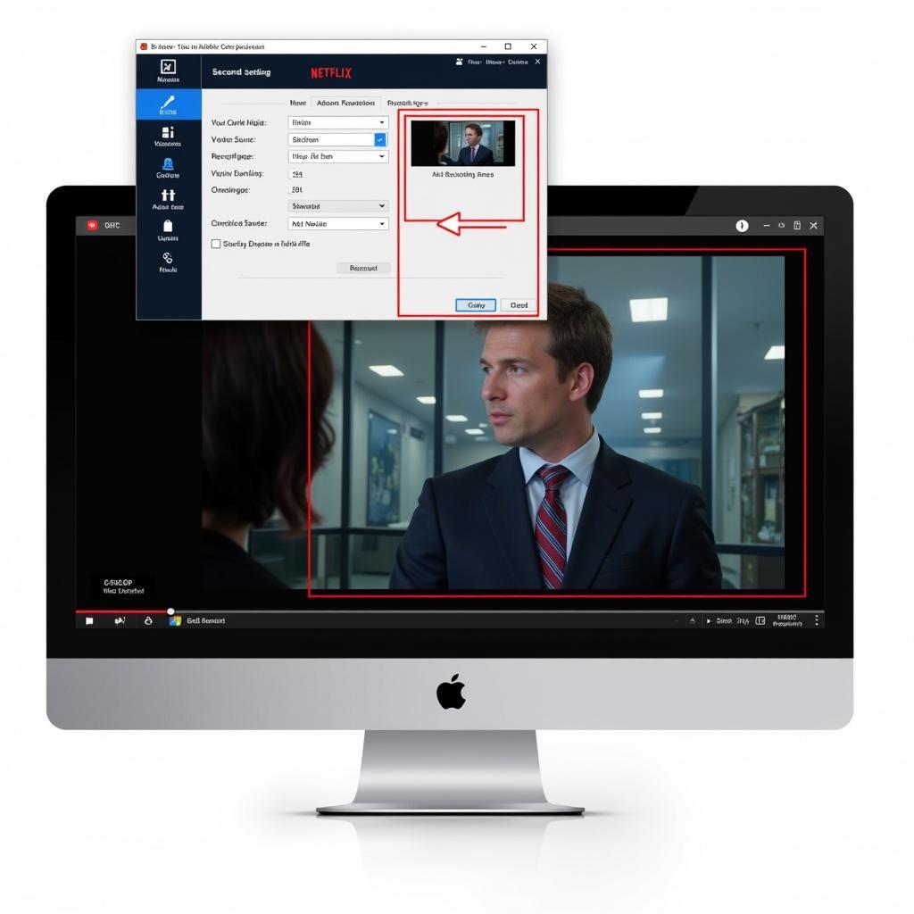 Netflix screen recording