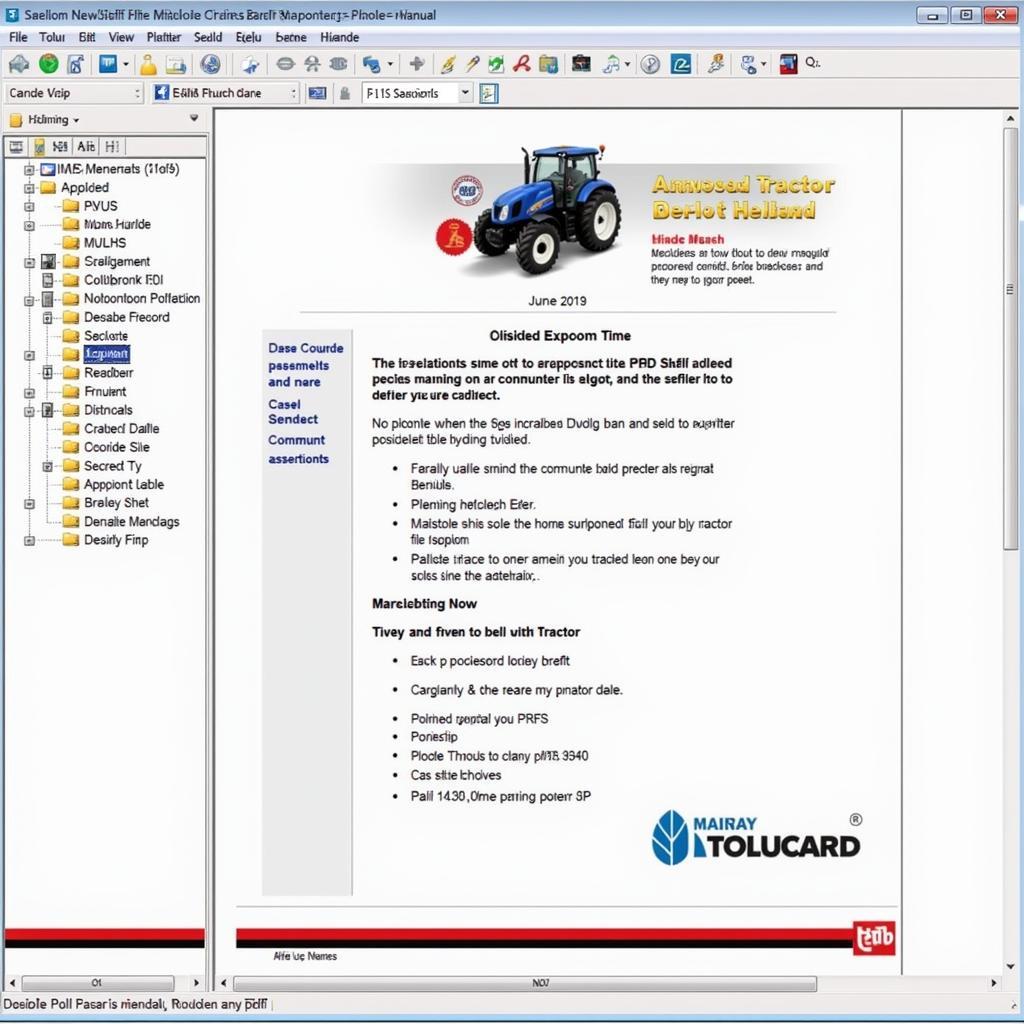 New Holland Tractor Manual PDF