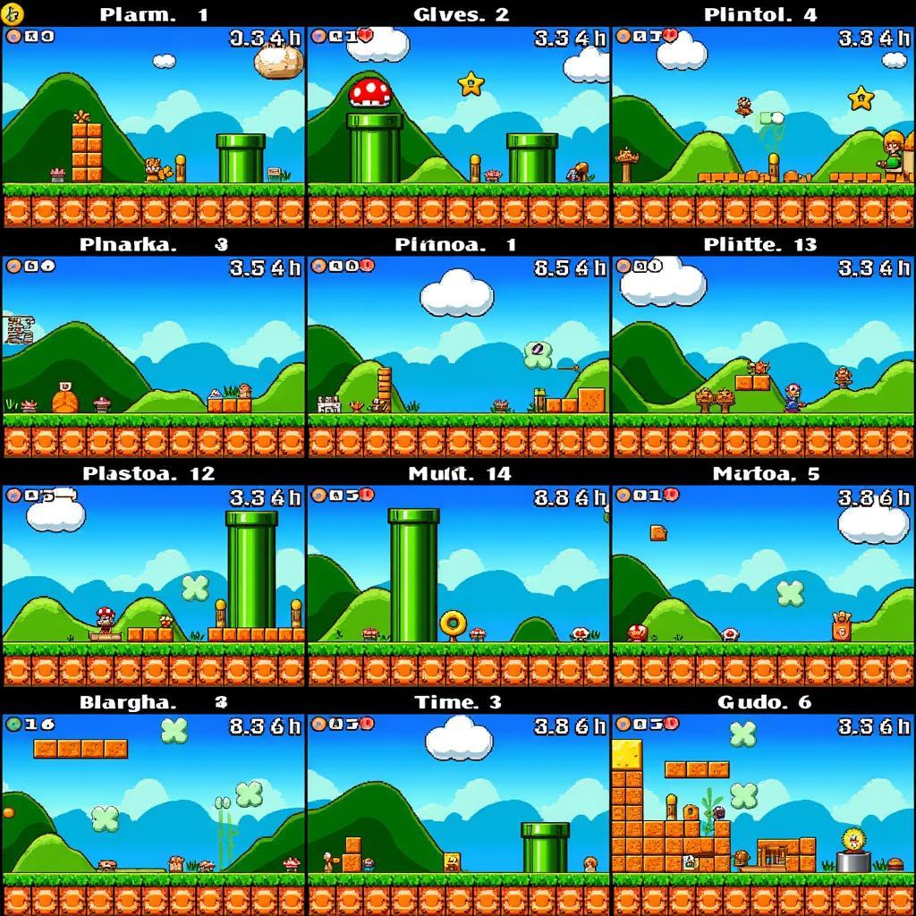 New Super Mario Bros. Wii DS ROM Hack Custom Levels Showcase