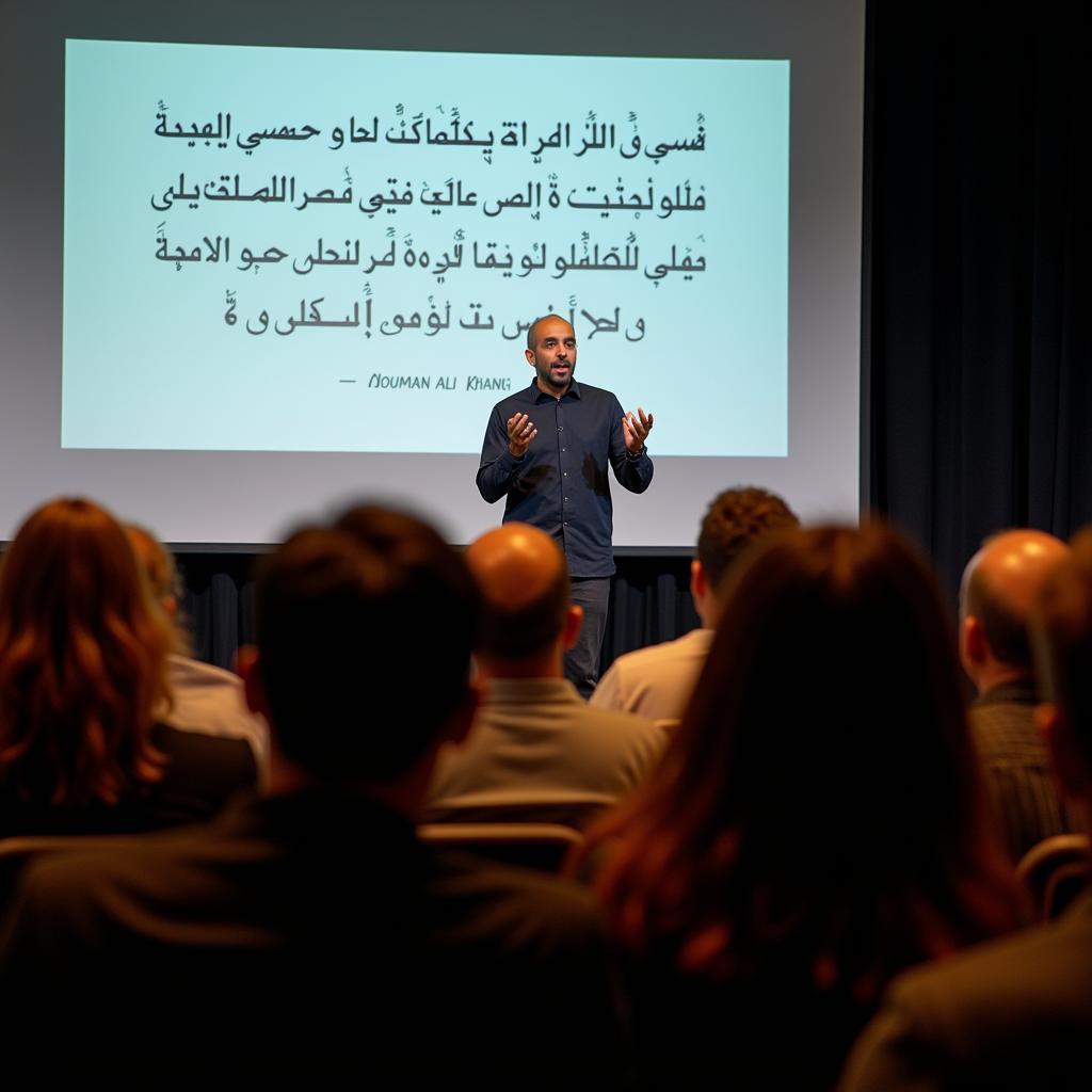 Nouman Ali Khan Teaching