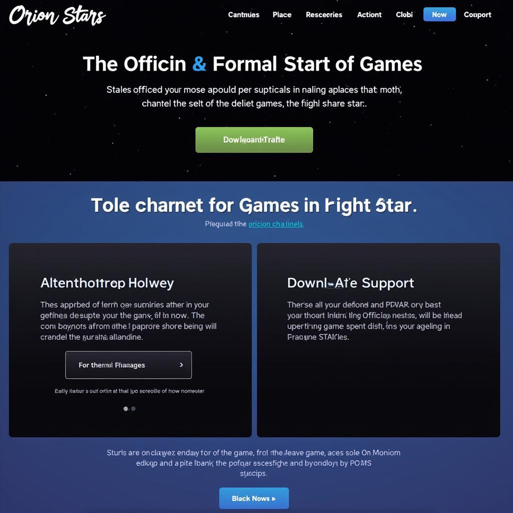 Orion Stars Official Website