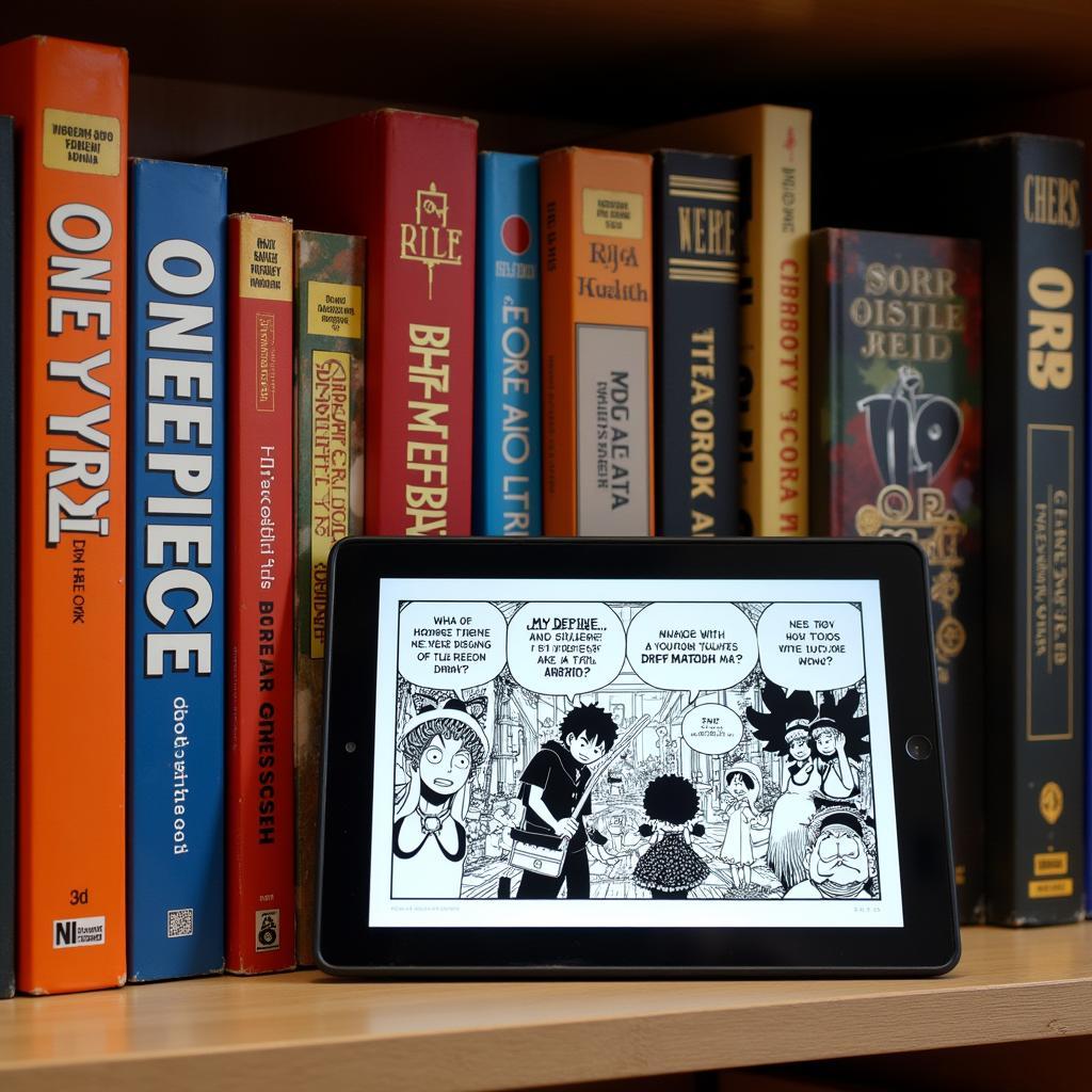 One Piece Manga: Physical vs. Digital Collection