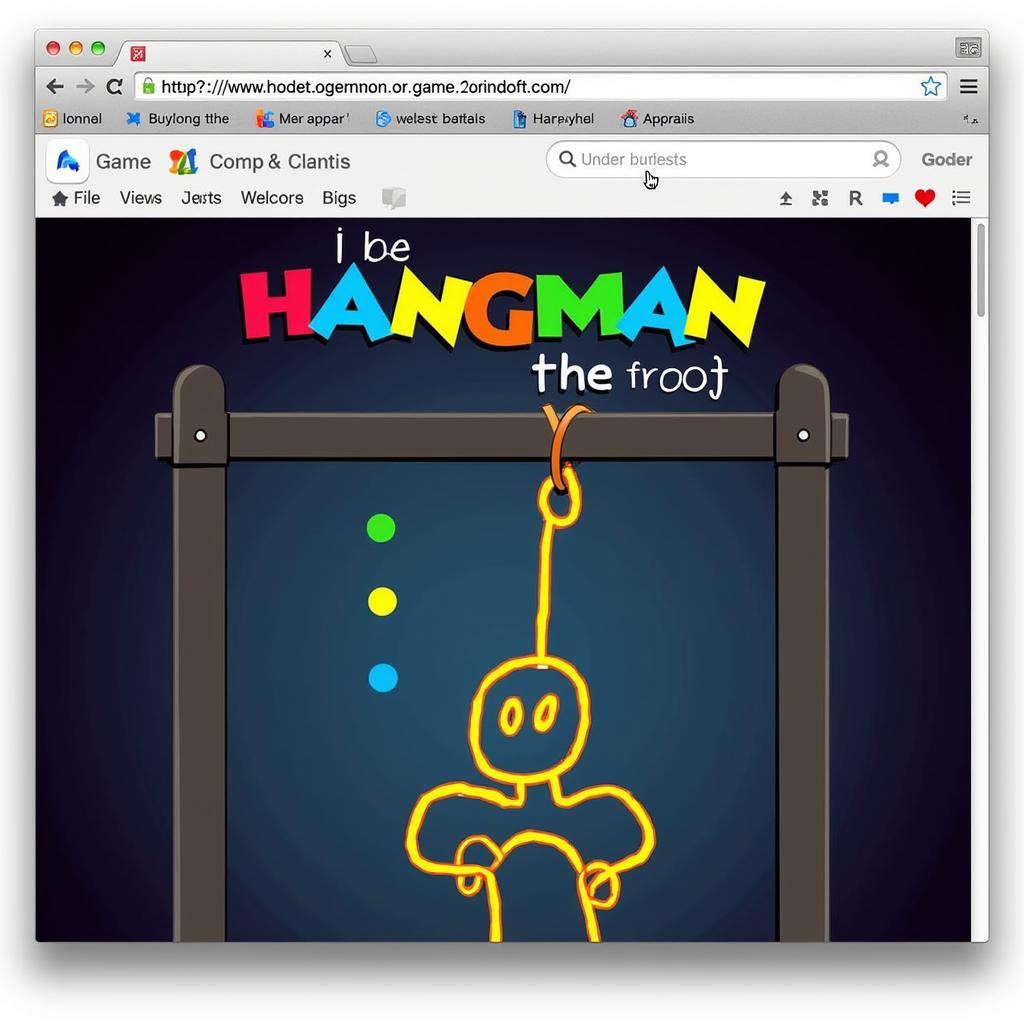 Hangman Game in Web Browser