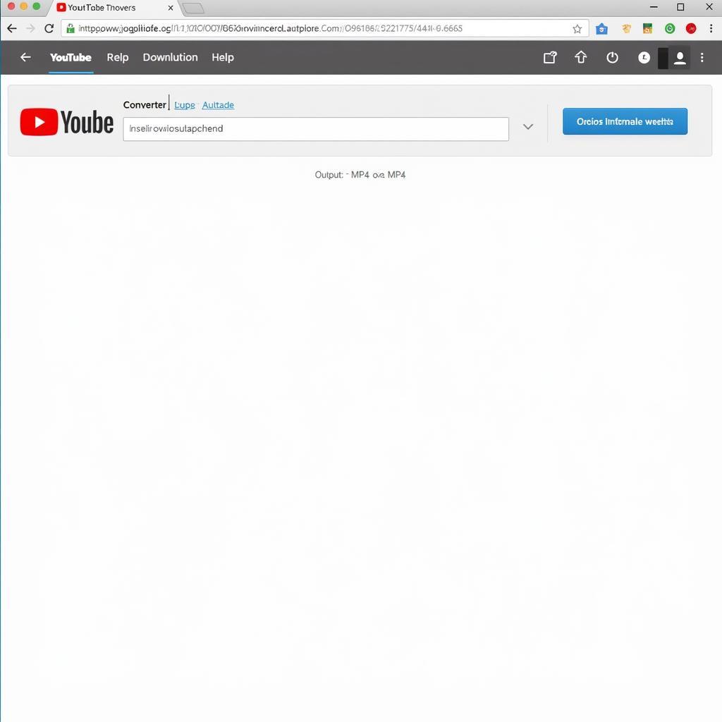 Using an online YouTube converter