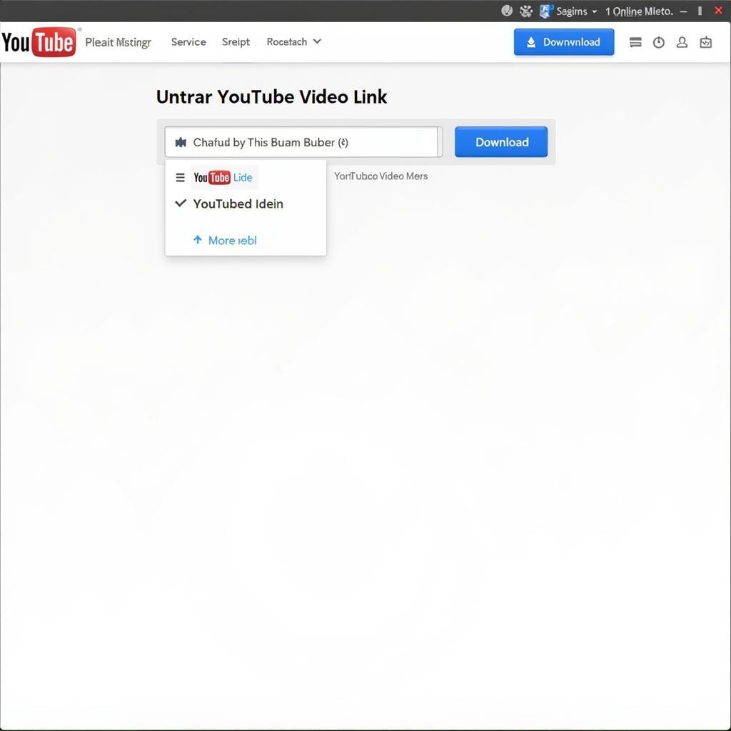 Online YouTube Downloader