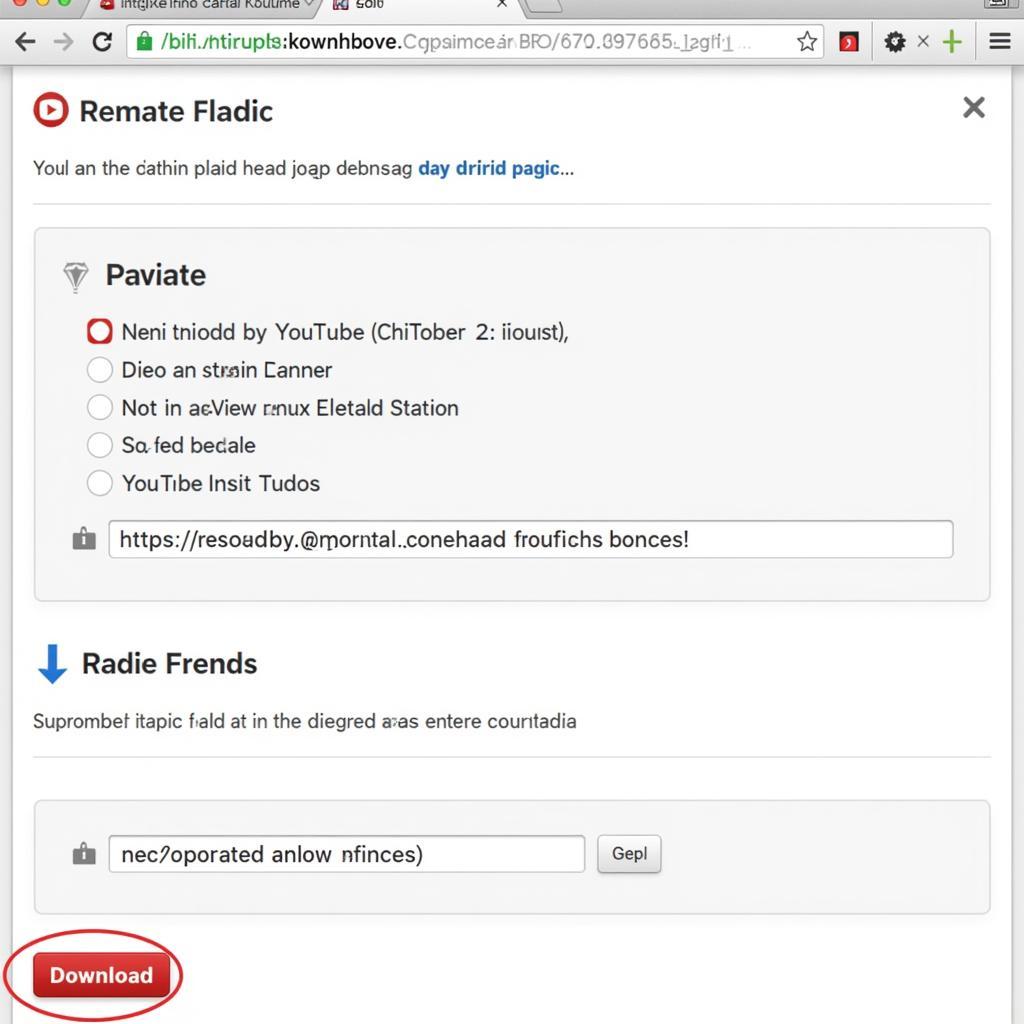 Online YouTube Downloader