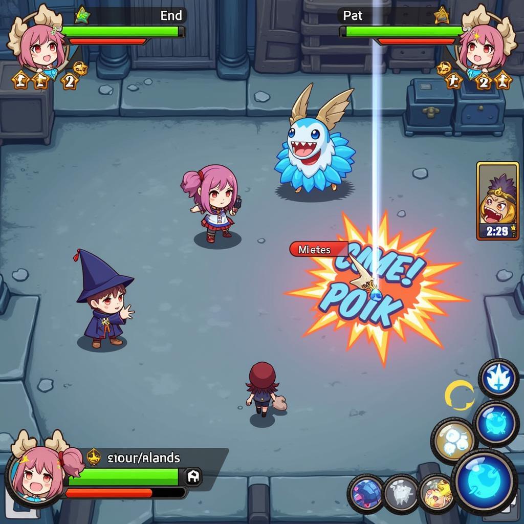 Oppaimon Gameplay Screenshot