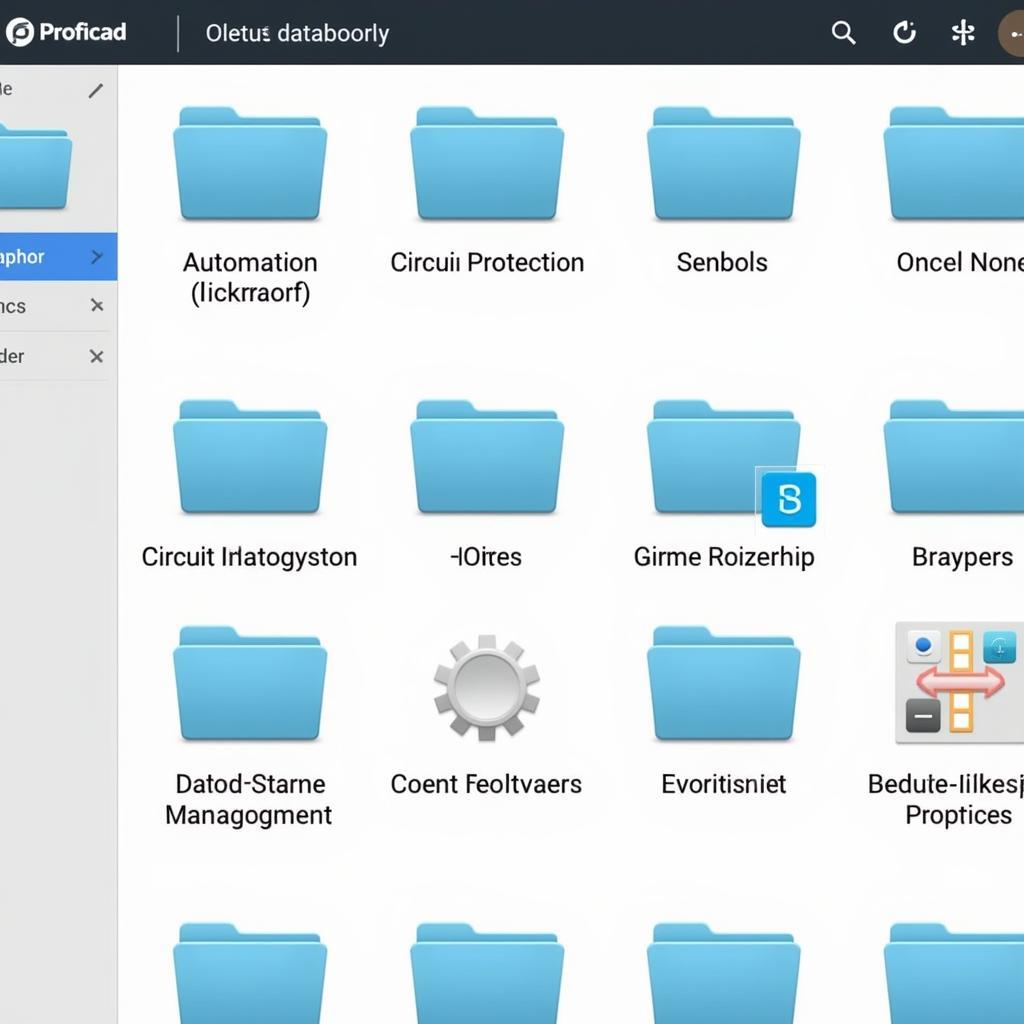 Organizing Proficad Symbols