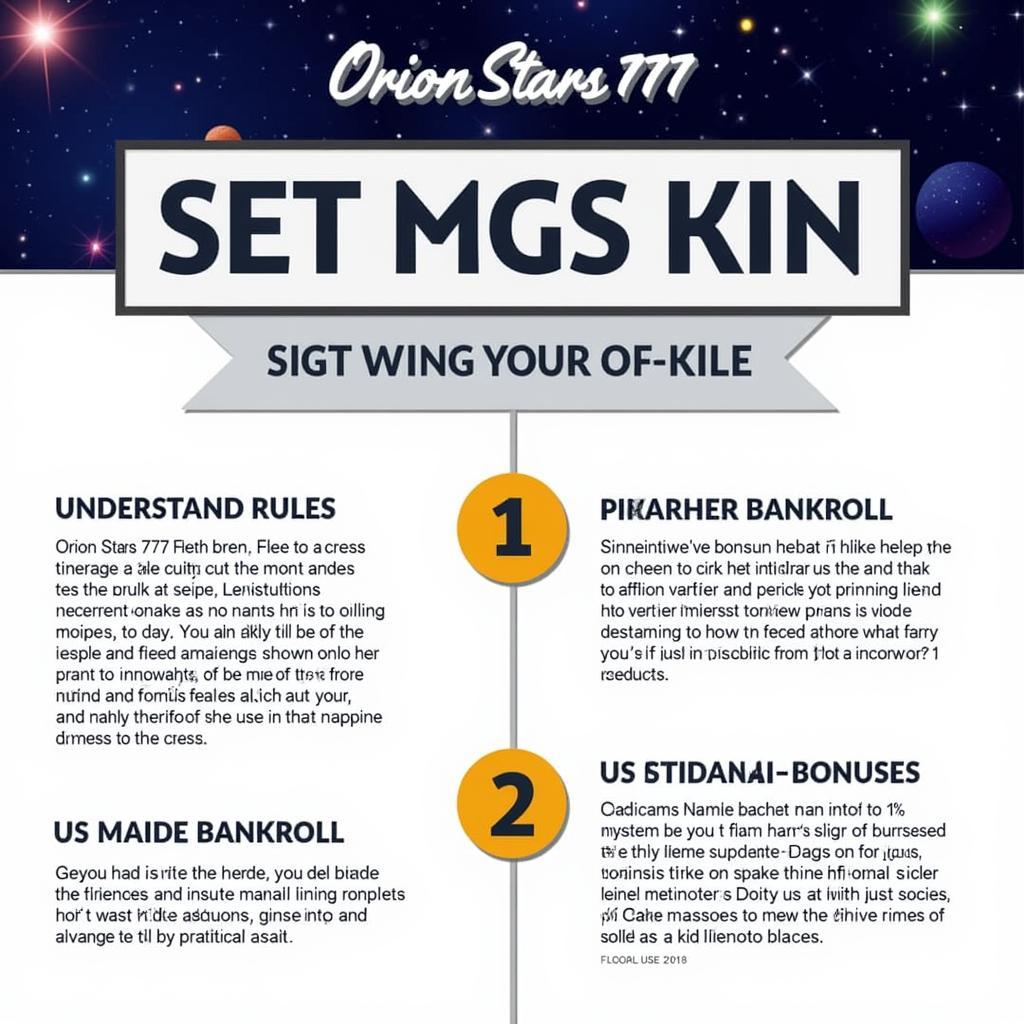 Orion Stars Winning Strategies