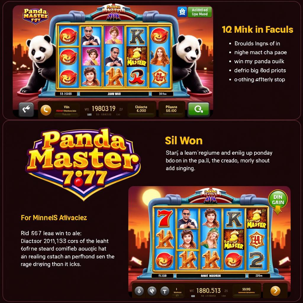 Panda Master 777 Gameplay