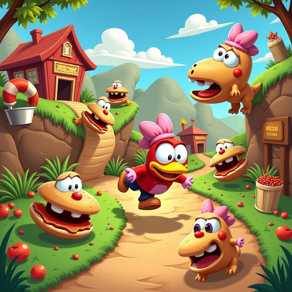 Papa Louie 2 Gameplay Screenshot